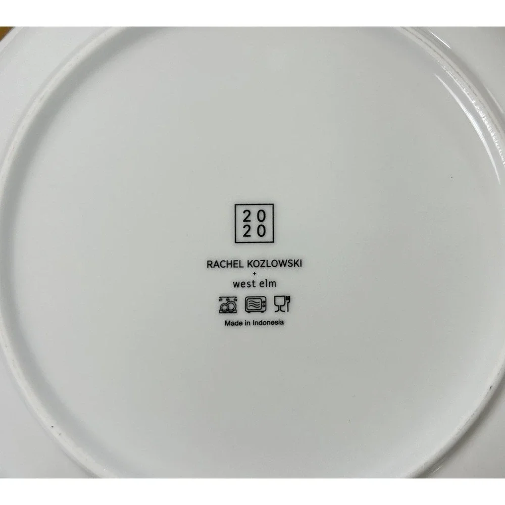 West Elm plates are